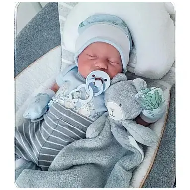 Bebê Recém-Nascido Newborn,Boneco Realista Levi