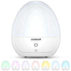 Umidificador Ultrassônico Portátil 2L até 10H, Área até 18 m2, 110v, UCAREAIR, Branco