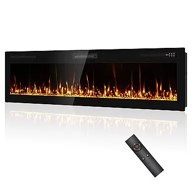 Lareira Elétrica Eueiriup 183x46cm 1500W