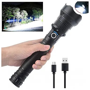 Latger Lanterna LED Portátil Recarregável