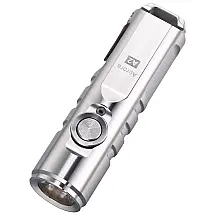 RovyVon Lanterna 650LM, Distancia 300 M, com USB, à Prova DÁgua IP65, Prata