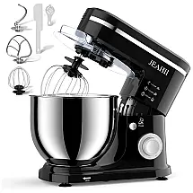 ACA Batedeira de Bancada 10 Velocidades, Timer LCD, Aço Inoxidável, 8 Litros, 800W, 110V, Prata