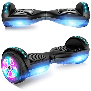 Hoverboard Elétrico com Autoequilíbrio, Bluetooth