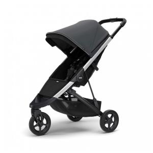 Carrinho de Bebê para Passeio Dobrável e Ultraleve, Thule, Preto