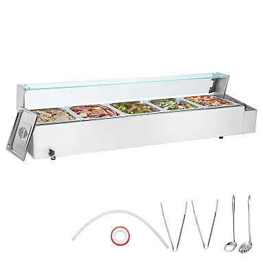 Aquecedor de Alimentos Buffet VEVOR