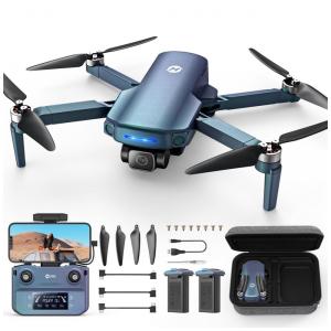 Drone e Acessórios para Adultos com Câmera 4K, Transmissão de Vídeo até 3 km, Retorno Automático, Função Seguir e Motor Sem Escova