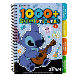 Livro de Adesivos Disney Stitch com 1000 Adesivos e 10 Páginas de Colecionador, Fashion Angels