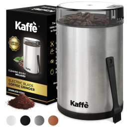 Moedor de Grãos de Café e, Aço Inox, De 85gr, 110v, KAFFè KF2020, Prateado