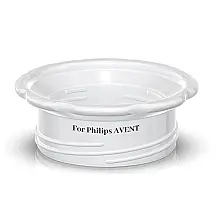 Aquecedor de Mamadeira Portátil com 4 Adpatadores e Controle de Temperatura, 110V, Hopebig, Branco