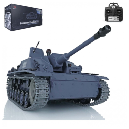 Tanque de Guerra TOUCAN RC HOBBY 3868 com Controle Remoto, Escala 116, Azul