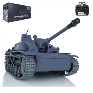 Tanque de Guerra TOUCAN RC HOBBY 3868 com Controle Remoto, Escala 116, Azul