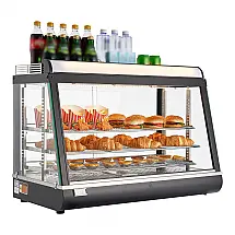 Estufa de Alimentos VEVOR NB-602D 3 Andares 105L Aquecimento a Vapor LED 1400W 110V