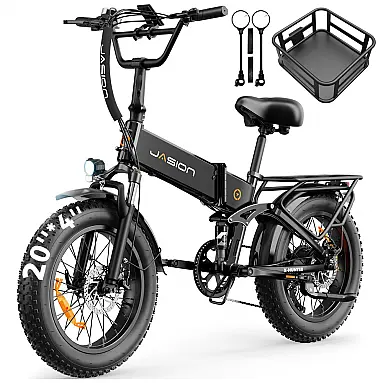 Bicicleta elétrica dobrável Jasion X