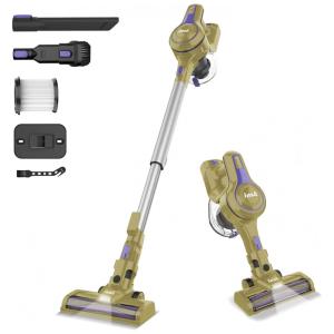 Aspirador de Pó Multifuncional INSE sem Fio Recarregável 6 em 1 com Bateria de 2200mAh e Super Leve, 110V 145W, Preto e Azul