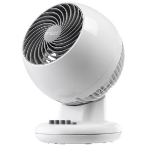 Ventilador de Mesa Portátil 3 Velocidades Silencioso, 110V 72W, IRIS USA, INC. 586794, Branco