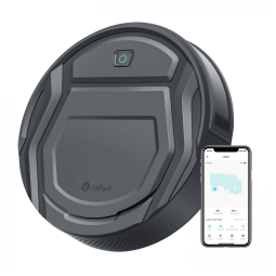 Aspirador Robô com Sucção de 2200Pa, 6 Modos de Limpeza e Carregamento Automático, 110V, Lefant M210P, Cinza