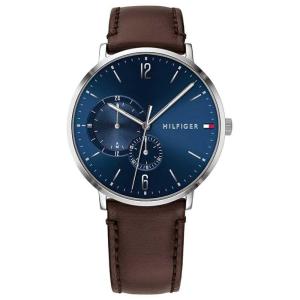 Relógio Masculino de Quartzo com Pulseira de Couro, TOMMY HILFIGER 1791508, Marrom