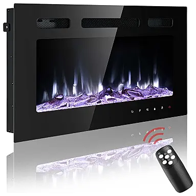 Lareira Elétrica de Embutir A43x76L