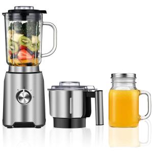 Liquidificador de Bancada Profissional 2.1L 3 Velocidades, 1000W, 110v, 1829 CARL SCHMIDT SOHN, Prateado