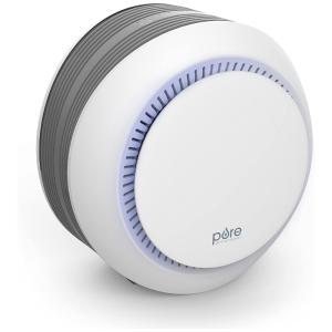 Purificador de Ar 2 em 1 Automático com Filtro HEPA, Área 9 m2, 110v, PURE ENRICHMENT PEAIRDSK, Branco