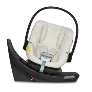 Cadeira de Bebê para Carro com Base Giratória de 180º, Barra Anti-Rebote e Apoio de Cabeça Ajustável em 11 Posições, Cybex Aton G Swivel