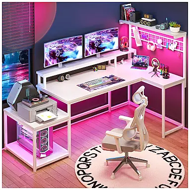 Mesa Gamer em L EnHomee
