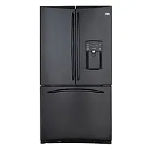 Geladeira GE PFSE5NJYD Porta Francesa Preta 90 cm 220V