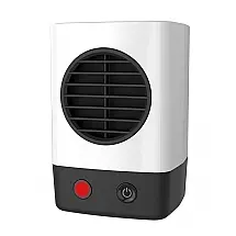 Aquecedor Pessoal Mini Lasko MyHeat Branco Cerâmico 400W Compacto ETL Modelo 201 120V