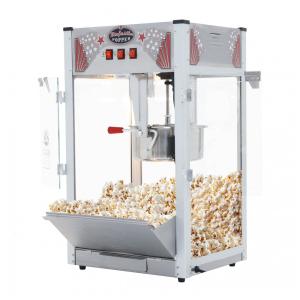 Máquina de Pipoca de Bancada Estilo Cinema com Panela de 0,56g, 110V 1440W, Superior Popcorn Company 82-P068, Prata