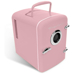 Mini Geladeira para Skincare 4 Litros Portatil, 110V, FRIGIDAIRE EFMIS151 PINKCP4, Rosa