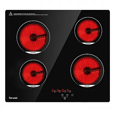 Cooktop elétrico vitrocerâmico 61cm TOPWISH