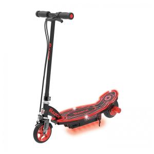 Patinete Elétrico para Crianças Acima de 8 anos, Peso Max 55kg, Razor E90, Preto e Vermelho