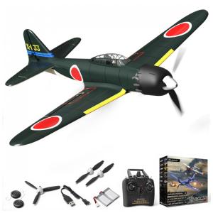 Avião de Controle Remoto com Sistema de Estabilização Xpilot para Crianças e Adultos, VOLANTEXRC 76115RTF, Verde Escuro e Amarelo