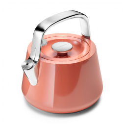 Chaleira de Chá Alcaravia Caraway 2 Litros em Aço Inoxidável com Apito, Laranja