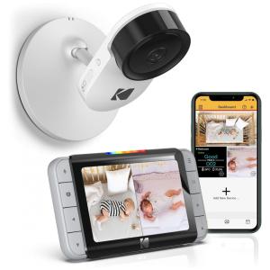 Babá Eletrônica KODAK C520 com Visualização Dupla e 9 Canções de Ninar