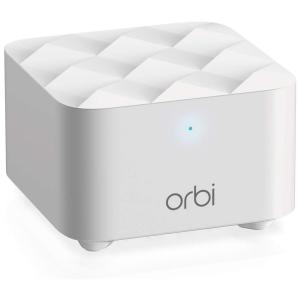 Orbi Roteador Wi Fi Mesh Vel 1.2Gbps Área 139m2, NETGEAR RBS10 100NAS, Branco