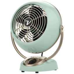 Ventilador Vintage de Mesa com 3 Velocidades, 110V, VORNADO CR1 0279 86, Verde
