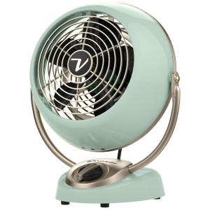 Ventilador Vintage de Mesa com 3 Velocidades, 110V, VORNADO CR1 0279 86, Verde