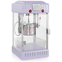 Máquina de Pipoca Retrô com Chaleira de 0,09g e Popper de Mesa Vintage Roxo Olde Midway
