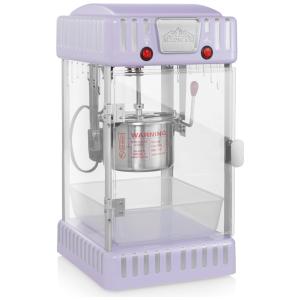Máquina de Pipoca Retrô com Chaleira de 0,09g e Popper de Mesa Vintage Roxo Olde Midway
