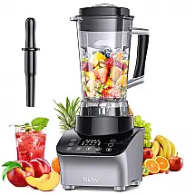 Liquidificador de Bancada Profissional 2L 9 Velocidades, 1200W, 110v, NICTIV, Preto
