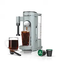 Single-Serve Pods Grounds Specialty Coffee Maker Glacier Blue