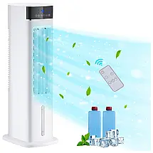 Ventilador de Torre com Controle Remoto, 3 Velocidades e Temporizador de 12 Horas, 110v, MEPTY 015L W, Branco