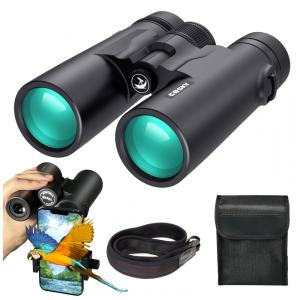 Binóculos 10x42 com Estabilização de Imagem e À prova d, GOSKY 4331882459, Preto