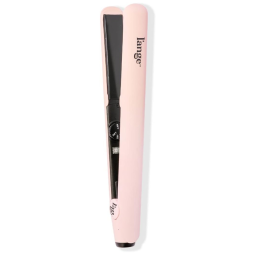 Chapinha Prancha de Cabelo Profissional com Placas Revestidas de Cerâmica, Bivolt, LANGE HAIR 2431, Rosa