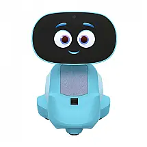 Robô Educacional Miko 3 Azul com IA Interativa, Tela Touch, Jogos e Atividades STEAM, Wi‑Fi, Bateria Recarregável
