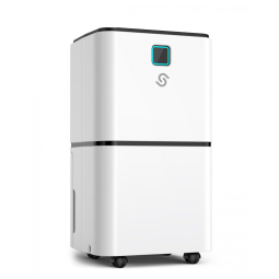 Desumidificador para Grandes Ambientes 2L até 140 m2 com Painel Digital, 110V, HUMILABS, Branco