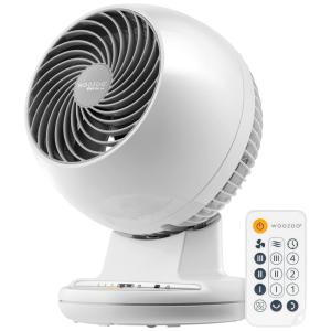 Ventilador de Mesa Portátil 3 Velocidades, com Controle Remoto, Silencioso, 5V, IRIS USA, INC. 586804, Branco