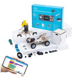 Kit Makeblock com Projetos de Programação Baseada em Projetos – Aprendizado STEM para Crianças com 24+ Projetos e Tecnologia Educacional