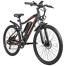 Bicicleta Elétrica para Adultos 7 Velocidades até 90km com Suspensão com Trava, 48V 500W, Wheelspeed, Preta